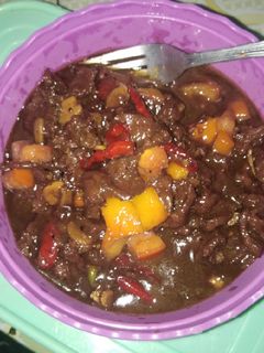Foto resep Oseng Daging Sapi Saus Kecap