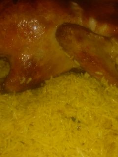 صورة لوصفة بطه وارز بسمتي