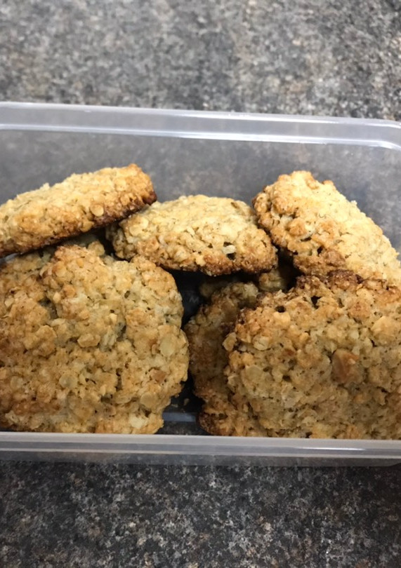 Una foto de Galletas de avena y almendra