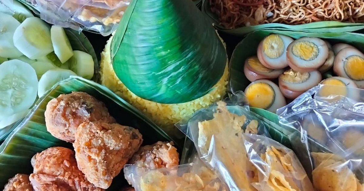 Nasi Tumpeng Sederhana
