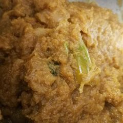 A picture of Shaljum ki bhujiya (Turnip).