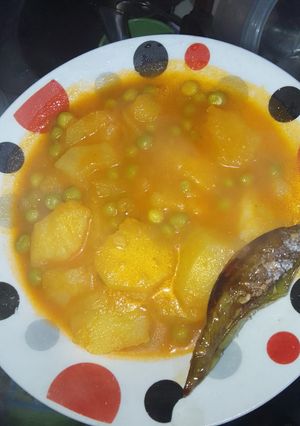 صورة لوصفة بطاطا بالجلبانة
