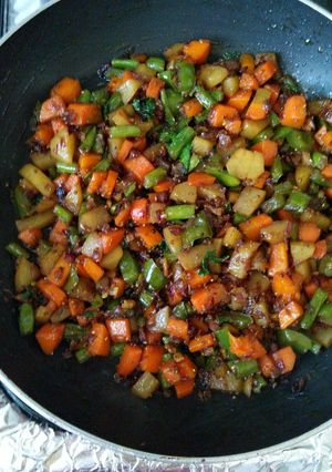 A picture of Mix vegie.
