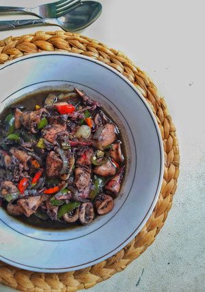 Foto resep Cumi Masak Hitam
