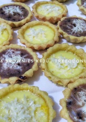 Foto resep Pie susu&brownies keju teflon anti gagal #part 2