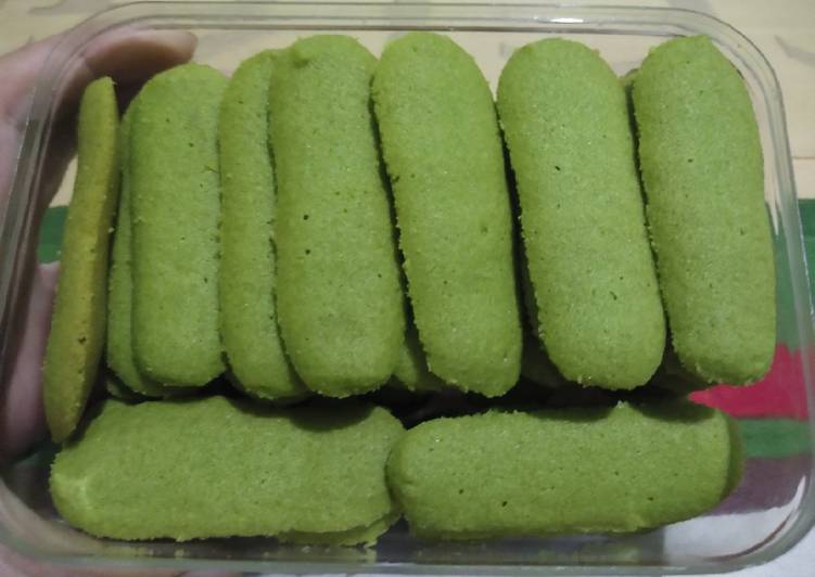 Resep Lidah Kucing Macha, Menggugah Selera