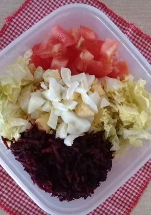 Una foto de Ensalada mixta❤