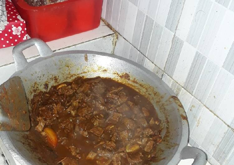 Resep Rendang Anak Kosan, Bikin Ngiler
