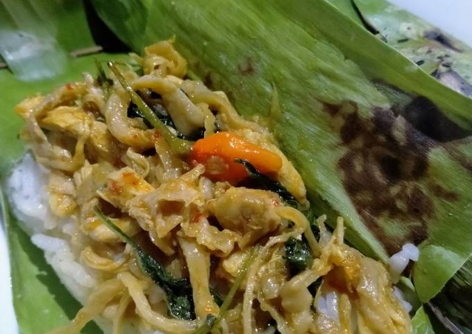 Resep Nasi Bakar Ayam Jamur Oleh Riris Hadi Cookpad