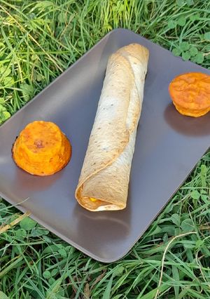 Une photo de Moelleux tomate lardons