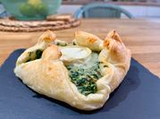 Una foto de hojaldre ricotta