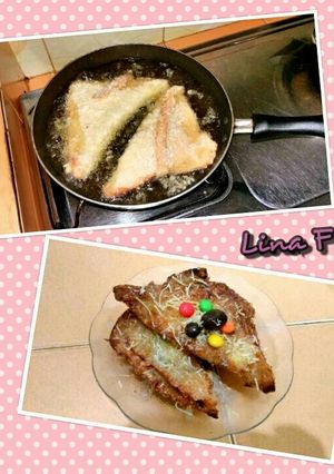 Foto resep Roti Tawar Goreng Coklat Keju Susu