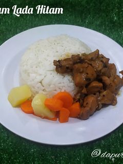 Foto resep Ayam Lada Hitam