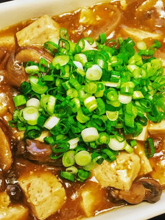 10分鐘下飯菜!沙茶蘑菇燒豆腐 的食譜成品照片