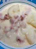 Crockpot Potato 🥔 Soup with Ham 🥣