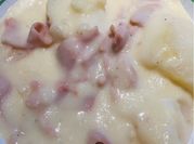 A picture of ham strips