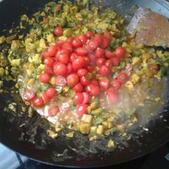 A picture of Vegan curry.