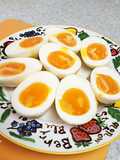 Eggs Marinated in Shirodashi and Ginger