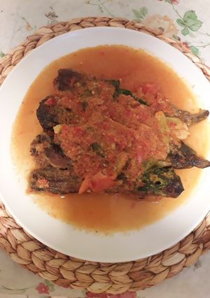 Foto resep Lele kuah pedes kemangi
