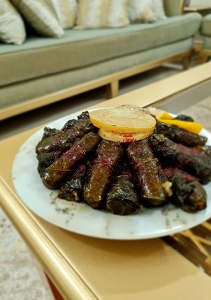 صورة لوصفة ورق عنب سبايسي