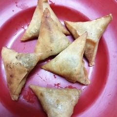 Mince meat samosa#themechallenge A picture of Mince meat samosa#themechallenge.