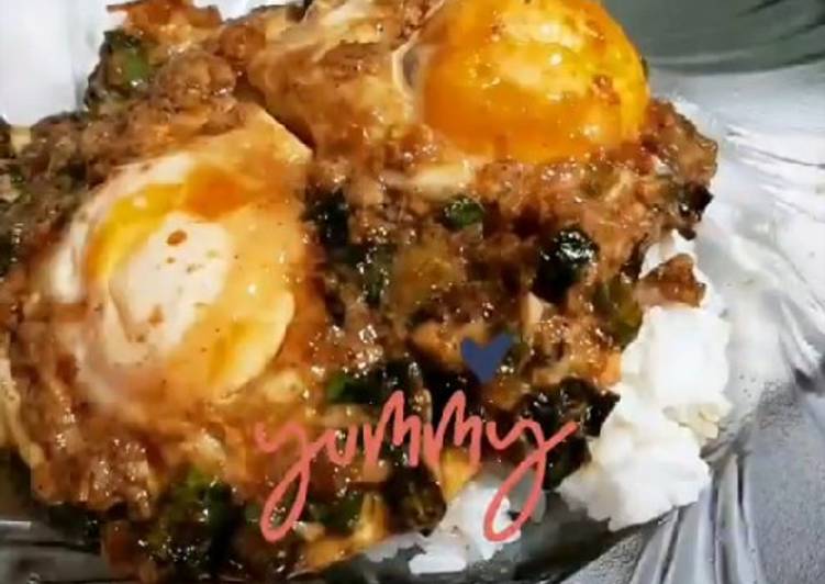 Resep Nasi  telur  kecap ala ayong pontianak oleh Gita 