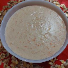 A picture of Carrot kheer/ Bye bye 2021/Hello 2022.