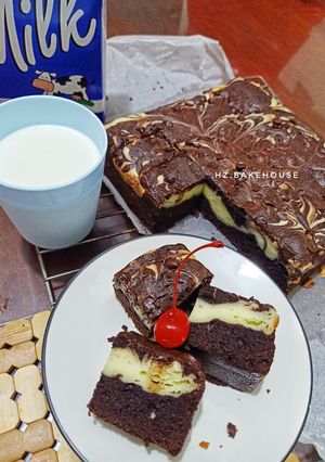 Foto resep Brownies Cream Cheese