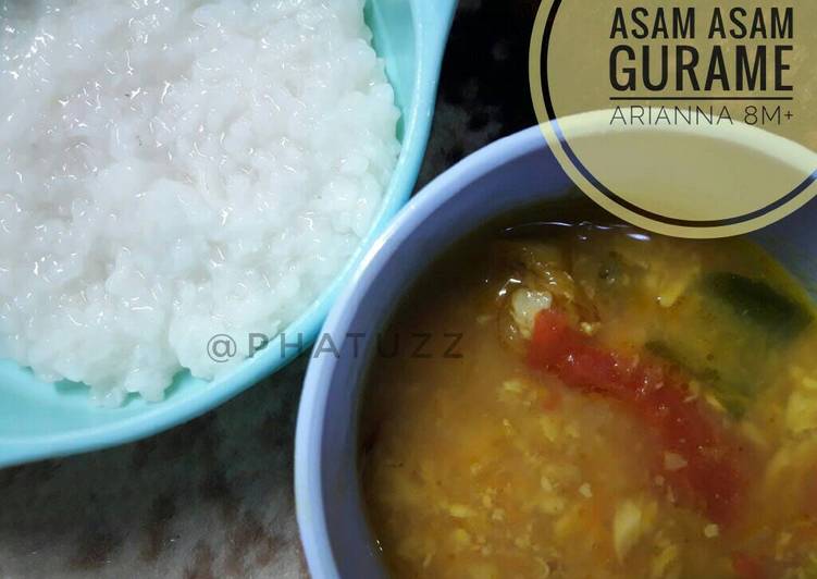 Asam Asam Gurame (MPAsi Arianna 8 m+)