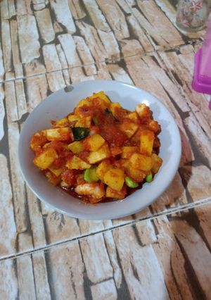 Foto resep Sambel Goreng Kentang Pete