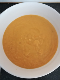 Una foto de Puré de calabacín
