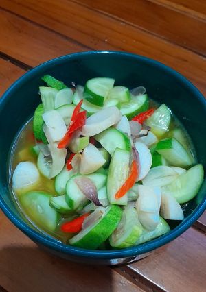Foto resep Tumis Timun Bakso Ikan