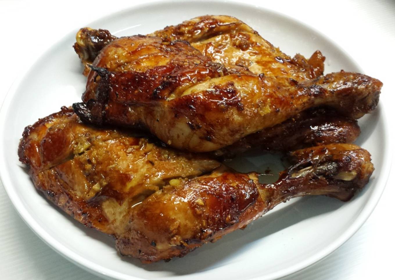 Paha ayam bakar dgn mentega & baput