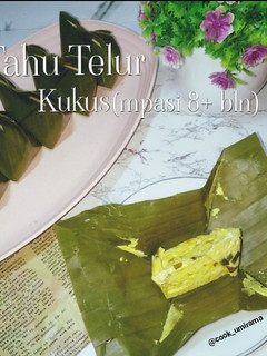 Foto resep Tahu Telur kukus (mpasi 8+ bln)