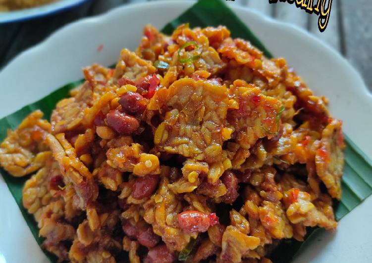 Rahasia Bikin Kering Tempe Kacang, Enak Banget