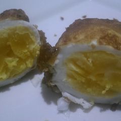 Dip fried egg A picture of Dip fried egg.