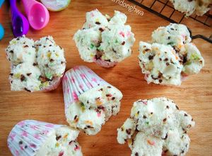 Foto resep Bolkus Mekar Meses Warna-warni Lembutttt