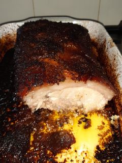 Una foto de Chuletas a la naranja