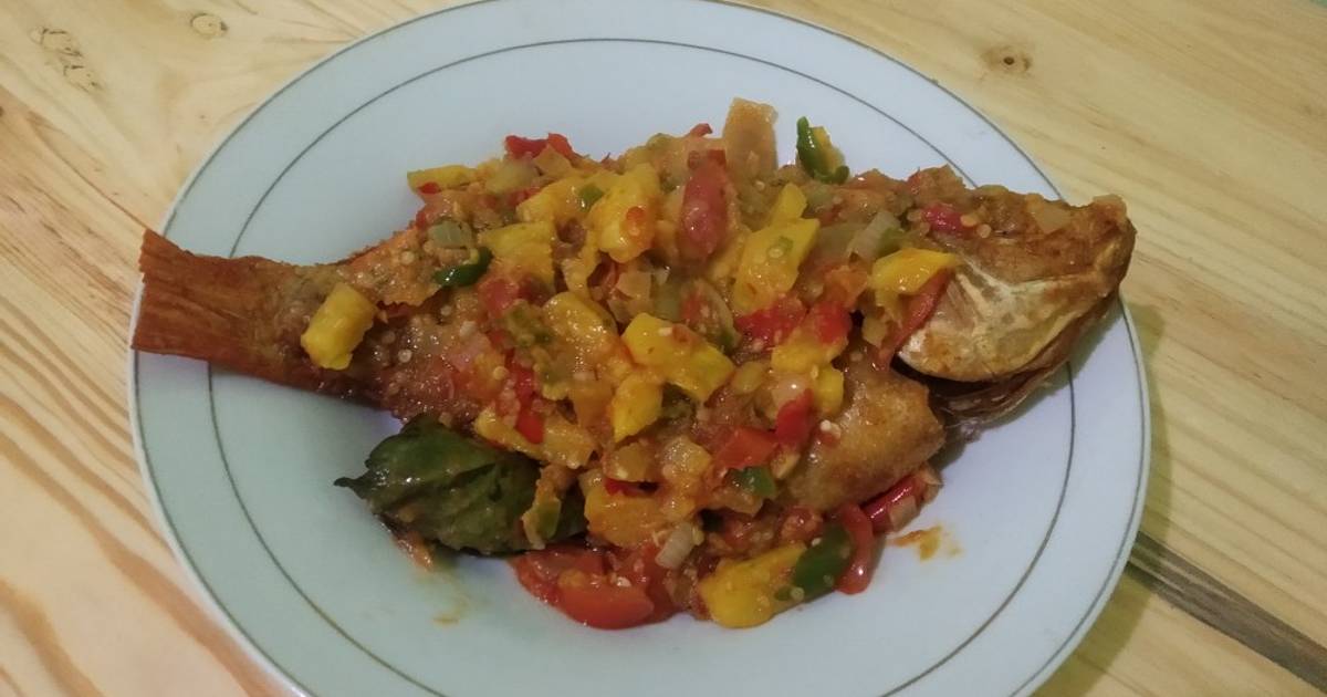 29 resep ikan sambal nanas enak dan sederhana ala rumahan Cookpad