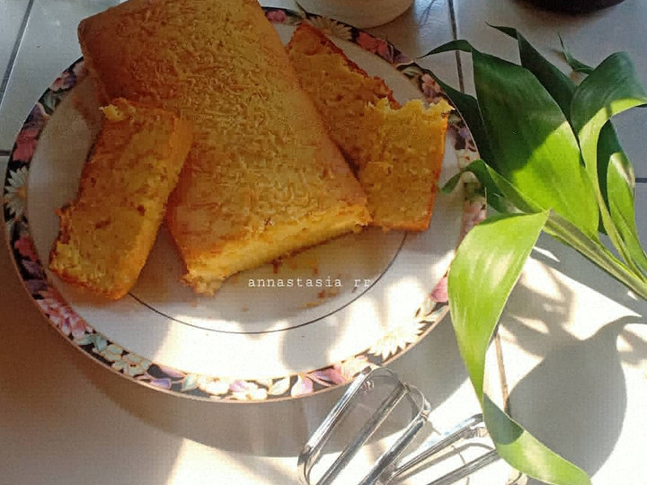 Resep Bolu Tape Keju Panggang Ekonomis