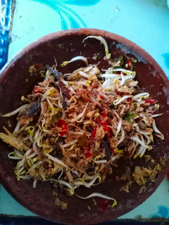 Foto resep Sambal ikan asap + tauge