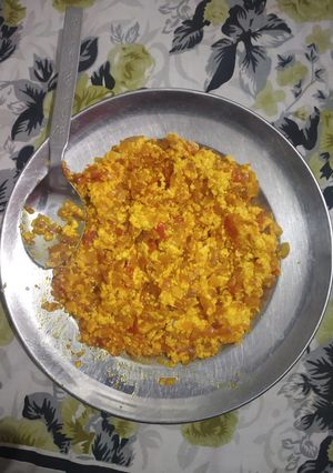 A picture of Paneer bhurji.