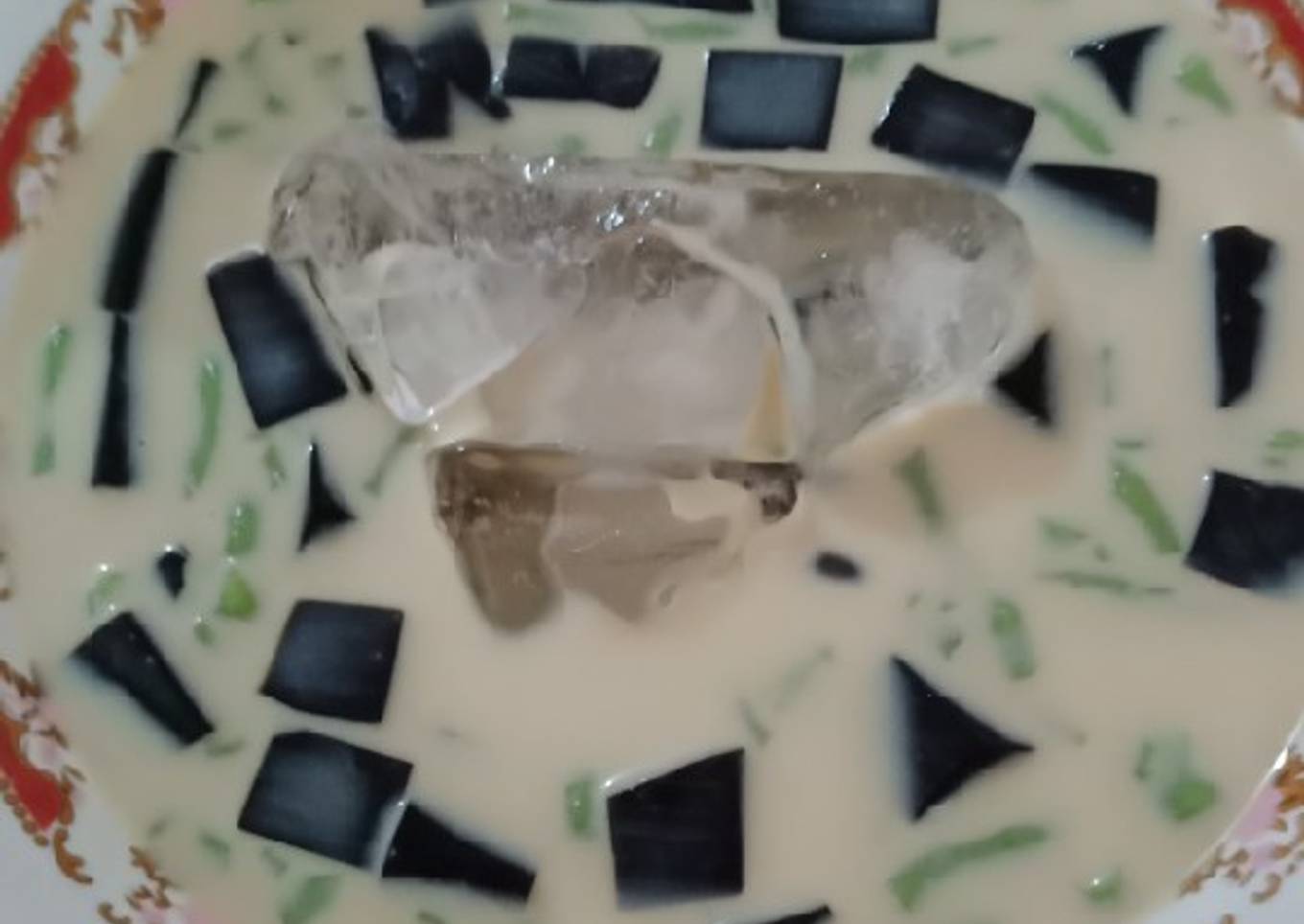 Cendol cincau fiber cream#siapramadhan
