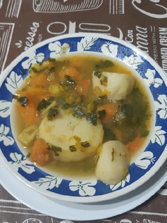 Una foto de Sopa de verduras