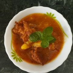 A picture of Lauki Kofta Gravy.