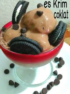 Foto resep Es krim coklat