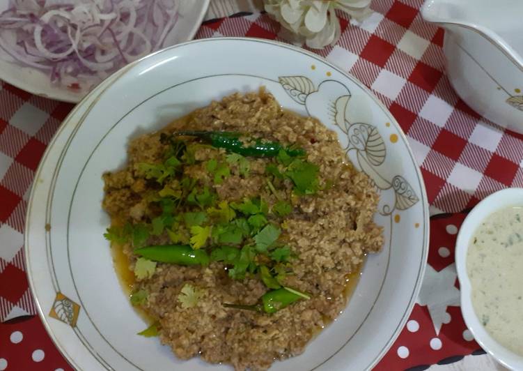 Chicken qeema