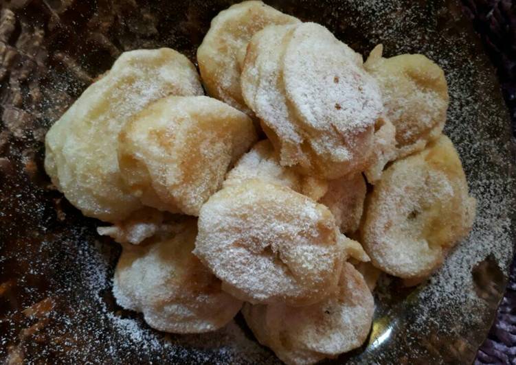 Pisang kepok goreng camerok