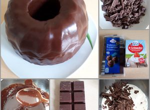 صورة لوصفة غناش الشوكولا 🍫🥛