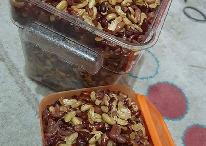 Cara Gampang Menyajikan Kacang merah goreng enak dan gurih yang Lezat Sekali